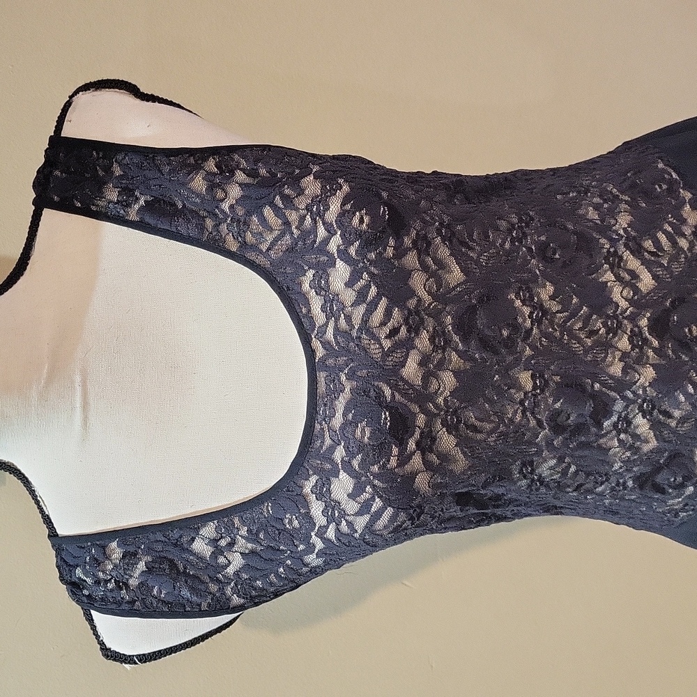 Victoria's Secret Black Lace Dress - Picture 2 of 13